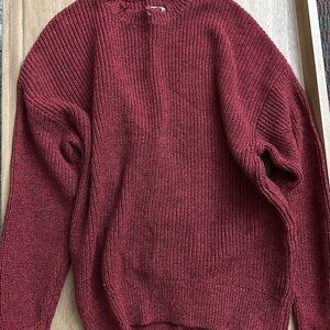 Pistola Burgundy Knit Sweater